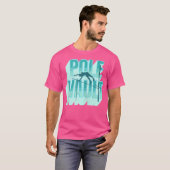 Pole Vault - Vintager Look Pole Vaulting T-Shirt (Vorne ganz)