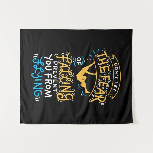 Pole Vault Wandteppich (Vorderseite (Horizontal))