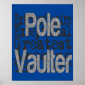 Pole Vaulter Extraordinaire Poster (Vorne)