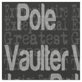 Pole Vaulter Extraordinaire Stoff (Nahaufnahme)