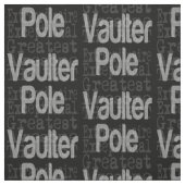 Pole Vaulter Extraordinaire Stoff (Muster)