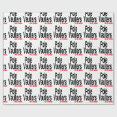 Pole Vaulters machen es besser Geschenkpapier (Flach)