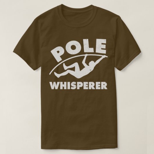 Pole Vaultierpole Pole Whisperer T-Shirt (Design vorne)