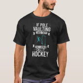Pole Vaulting Anfänger Vault Jumping Trainer Vault T-Shirt (Vorderseite)