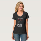 Pole Vaulting Anfänger Vault Jumping Trainer Vault T-Shirt (Vorderseite Vollansicht)