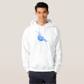 Pole Vaulting - Baby Blue Hoodie (Vorne ganz)