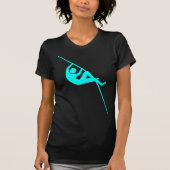 Pole Vaulting - Cyan T-Shirt (Vorderseite)