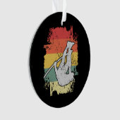 Pole Vaulting Design für einen Pole Vaulter Ornament (Vorderseite)