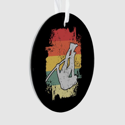 Pole Vaulting Design für einen Pole Vaulter Ornament (Vorderseite)