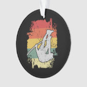 Pole Vaulting Design für einen Pole Vaulter Ornament (Vorderseite)