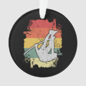 Pole Vaulting Design für einen Pole Vaulter Ornament (Vorderseite)