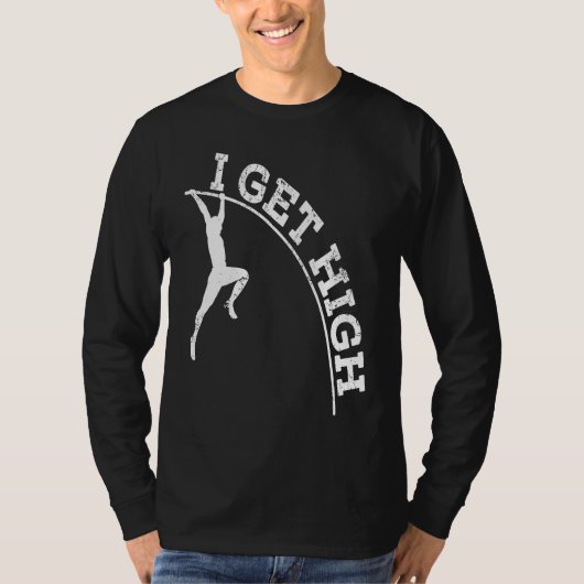 Pole Vaulting Funny Pole Vault Track And Field Pol T-Shirt (Vorderseite)