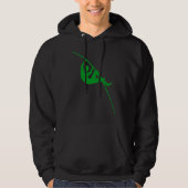 Pole Vaulting - Gras grün Hoodie (Vorderseite)