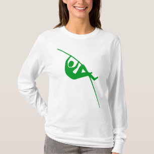 Pole Vaulting - Gras grün T-Shirt
