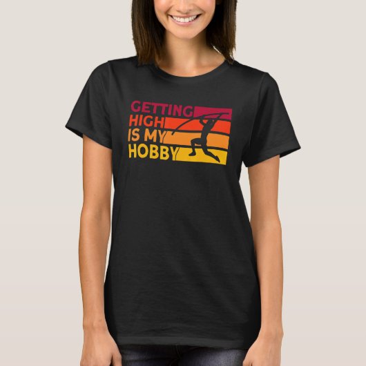 Pole Vaulting Hoch Pole Vault 1 T-Shirt (Vorderseite)