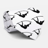 Pole Vaulting Krawatte (Gerollt)