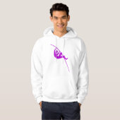 Pole Vaulting - Lila Hoodie (Vorne ganz)