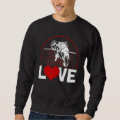 Pole Vaulting Love Pole Vault Sweatshirt (Vorderseite)