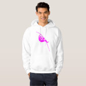 Pole Vaulting - Magenta Hoodie (Vorne ganz)