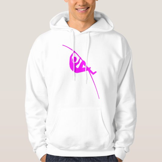 Pole Vaulting - Magenta Hoodie (Vorderseite)