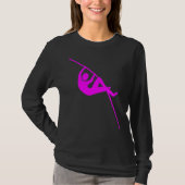 Pole Vaulting - Magenta T-Shirt (Vorderseite)