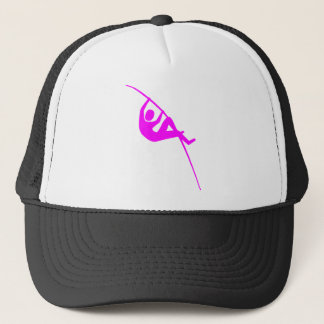 Pole Vaulting - Magenta Truckerkappe