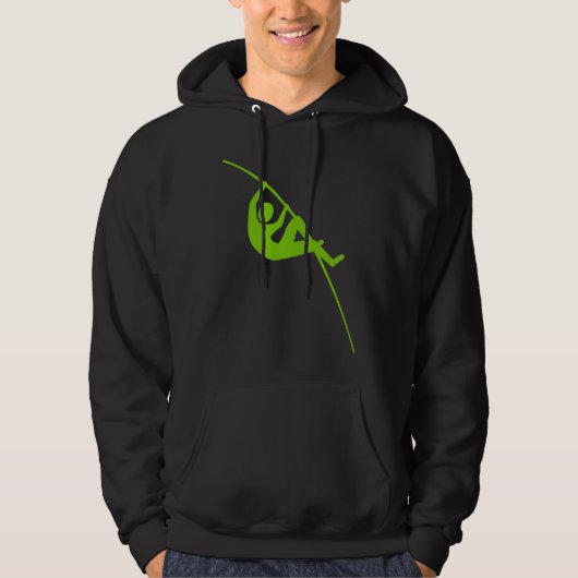 Pole Vaulting - Mars Green Hoodie (Vorderseite)