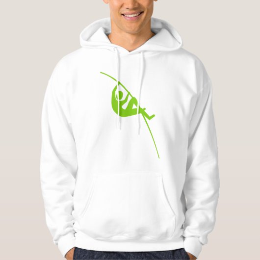 Pole Vaulting - Mars Green Hoodie (Vorderseite)
