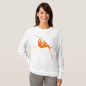 Pole Vaulting - Orange T-Shirt (Vorne ganz)