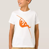 Pole Vaulting - Orange T-Shirt (Vorderseite)