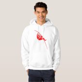 Pole Vaulting - Rot Hoodie (Vorne ganz)