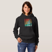 Pole Vaulting Vintag Retro Hoodie (Vorne ganz)