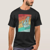 Pole Vaulting Vintag Retro T-Shirt (Vorderseite)