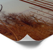 Pole Wires Foto Poster (Ecke)