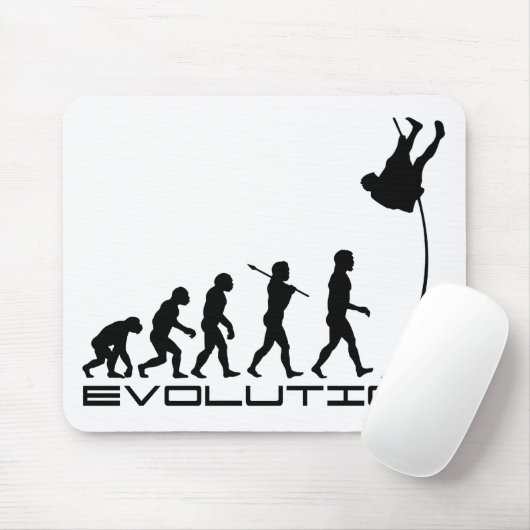 Pole-Wölbungs-Sport-Evolutions-Kunst Mousepad (Mit Mouse)