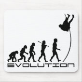 Pole-Wölbungs-Sport-Evolutions-Kunst Mousepad (Vorne)