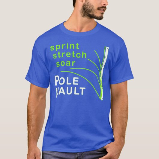 Pole-Wölbungs-T - Shirt (Vorderseite)