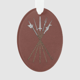 Polearms aus dem 16. Jahrhundert Ornament