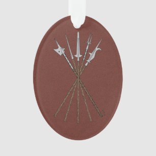 Polearms aus dem 16. Jahrhundert Ornament