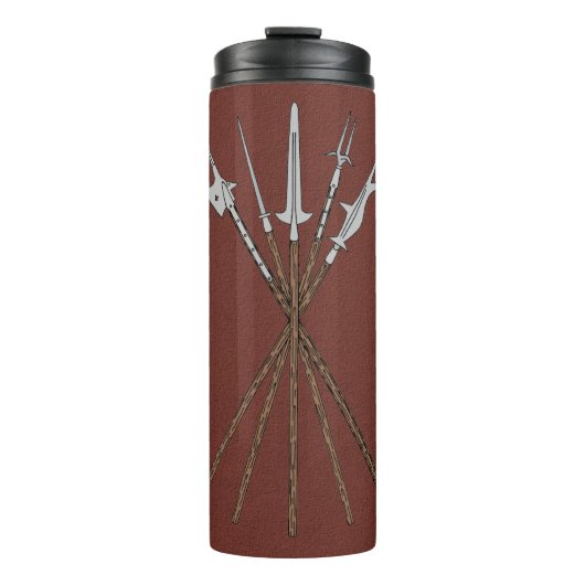 Polearms aus dem 16. Jahrhundert Thermosbecher (Vorderseite)