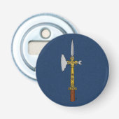 Poleaxe Edward IV Flaschenöffner (Vorderseite)