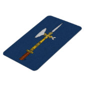 Poleaxe Edward IV Magnet (Linke Seite)