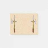 Poleaxe of Edward IV Post-it Klebezettel (Vorderseite)