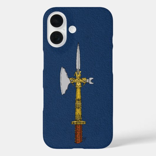 Poleaxe von Edward IV Case-Mate iPhone Fall Hülle (Rückseite)