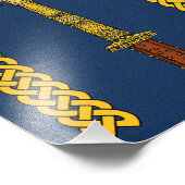 Poleaxe von Edward IV Foto Print (Ecke)