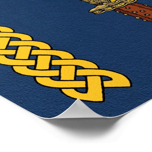 Poleaxe von Edward IV Poster (Ecke)