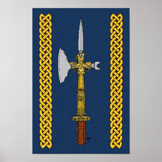 Poleaxe von Edward IV Poster (Vorne)