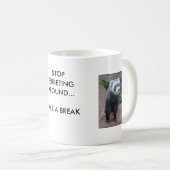 Polecatfrettchen Kaffeetasse (VorderseiteRechts)