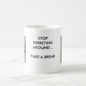 Polecatfrettchen Kaffeetasse (Mittel)