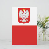 Poleflagge Briefpapier (Stehend Vorderseite)